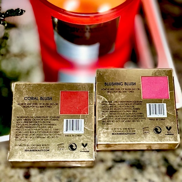 3/13💄BEAU BABE BEAUTY Beached Blush—CORAL - Picture 3 of 7